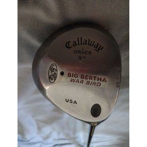Callaway Big Bertha War Bird 9 Degree  Driver RCH 96 Series Strong Flex Right Ha